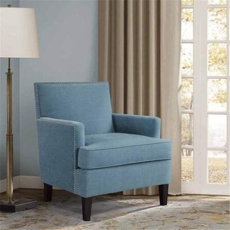 Madison Park Colton Track Arm Club Chair, Blue FMY011JBH | Zoro